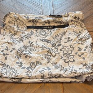 Lauren Floral Print Fabric Storage Bag